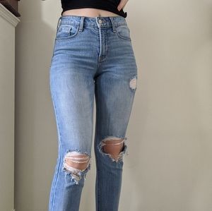 old navy skinny ripped jeans